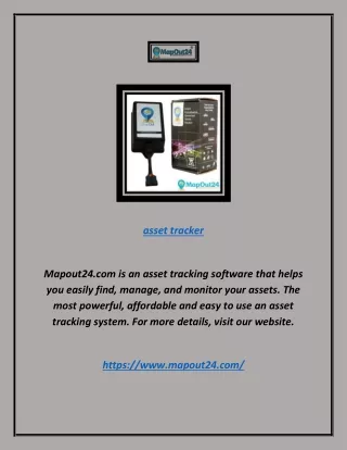 asset tracker