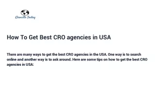 how-to-get-best-cro-agencies-in-usa