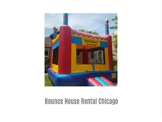 Bounce House Rental Chicago