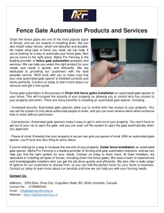 Best Fencing Provider - Top Fencing Contractor | Top Fence Installers - Fence In