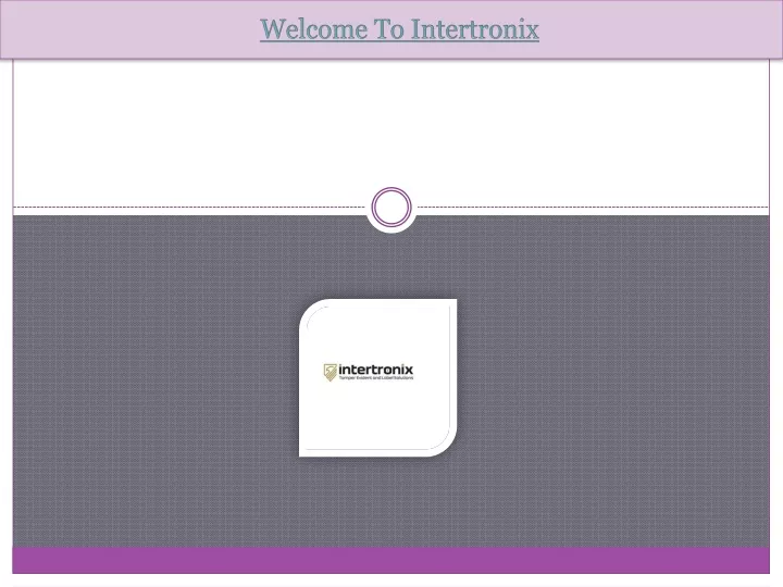 welcome to intertronix