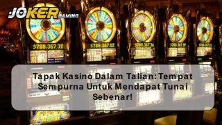 tapak kasino dalam talian tempat sempurna untuk