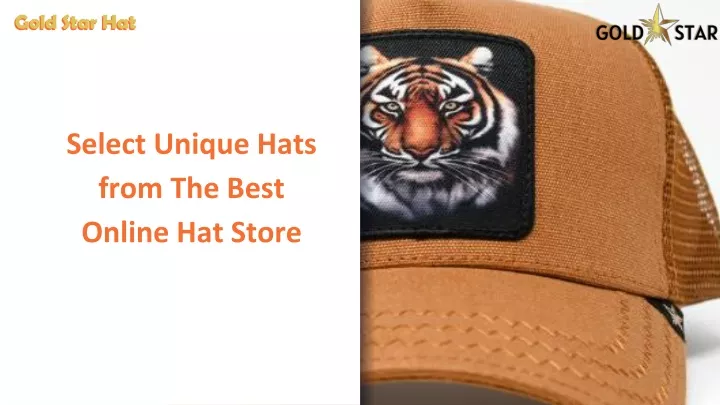 select unique hats from the best online hat store