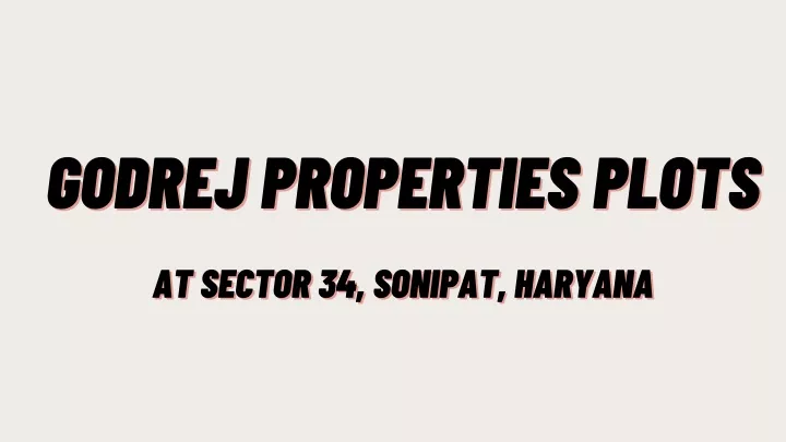 godrej properties plots godrej properties plots