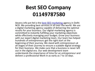 best seo company 01149787580