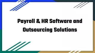 Payroll Software In Chennai