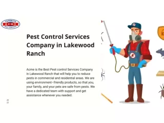 Pest Control Services near you in Sarasota