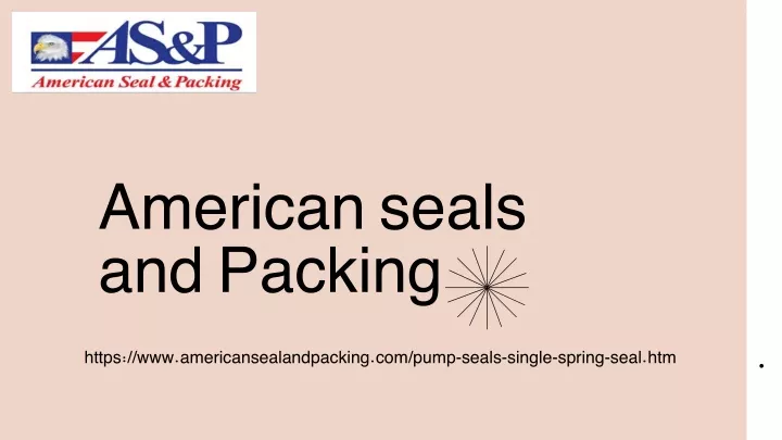 american seals and packing