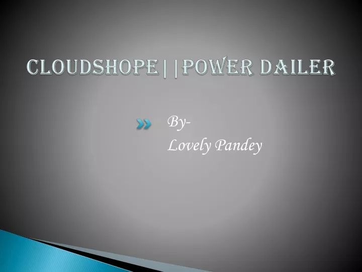 cloudshope power dailer