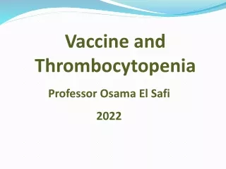 vaccine and thrombocytopenia