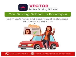 Car Driving school in Kondapur Hyderabad