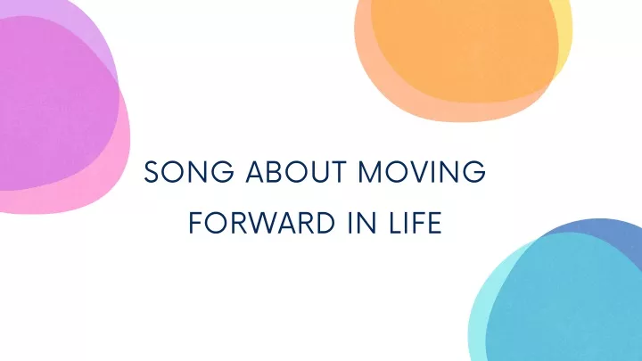 song about moving
