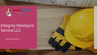 Get Best Tampa Handyman Services - Integrity Handypro