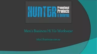 Men's Business Hi Vis Workwear