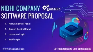 Best Nidhi Company Software Services