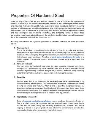 Properties of hardened steel.docx