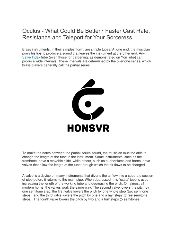 oculus what could be better faster cast rate