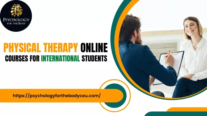 physical therapy online courses for international