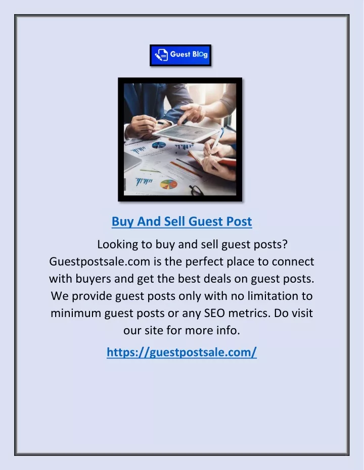 buy and sell guest post