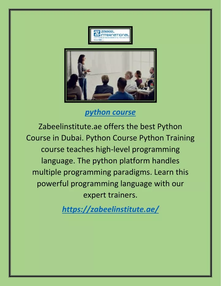 python course