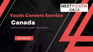 Nextyouthjob.ca- Youth Careers Service l Youth Employment Canada