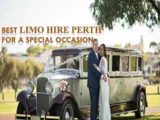 Best Limo Hire Perth for a Special Occasion