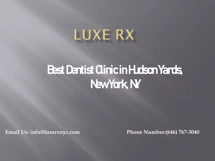 luxe rx