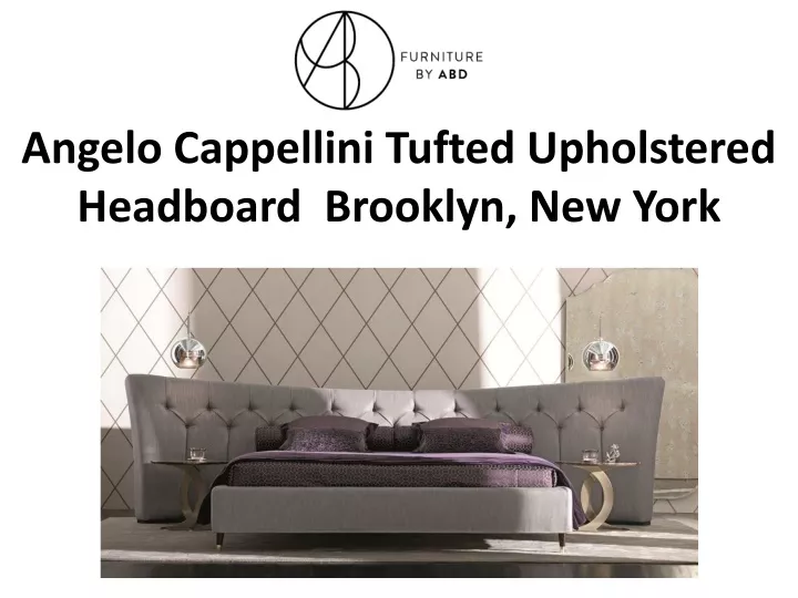 angelo cappellini tufted upholstered headboard