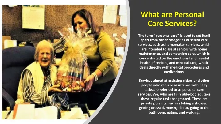 what are personal care services