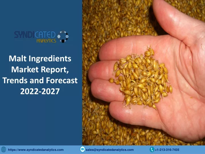 malt ingredients market report trends