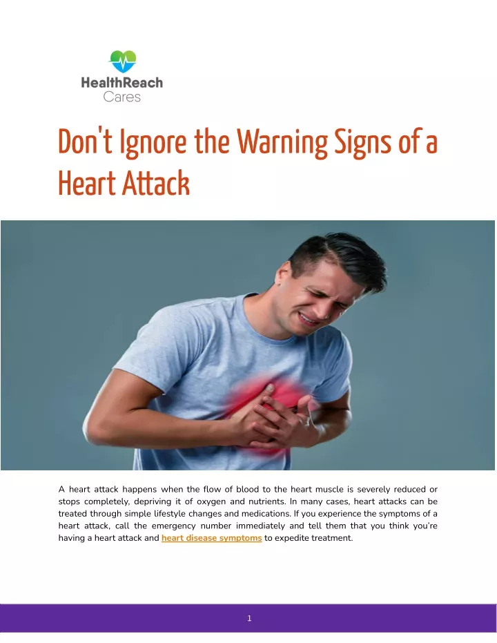 don tignorethewarningsignsofa heart attack