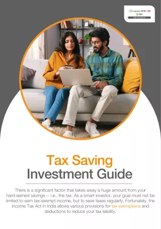 Guide to Buy the Best Tax Savings Plan | Canara HSBC