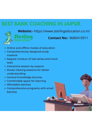 Top Bank Coaching in Jaipur