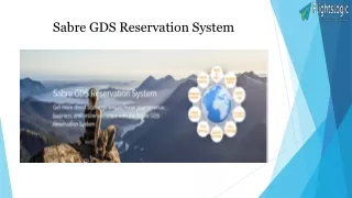 sabre gds reservation system