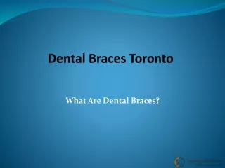 Dental braces convergent