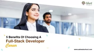 5 benefits of choosing a