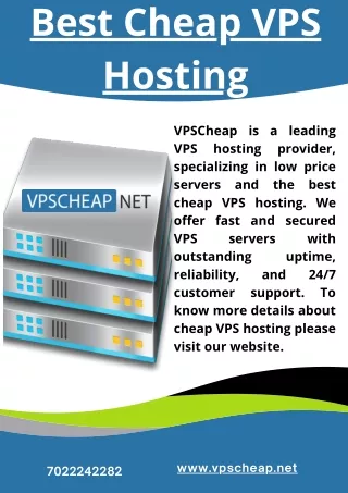 Best Cheap VPS Hosting