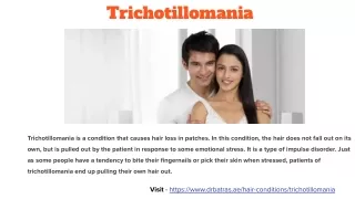 trichotillomania