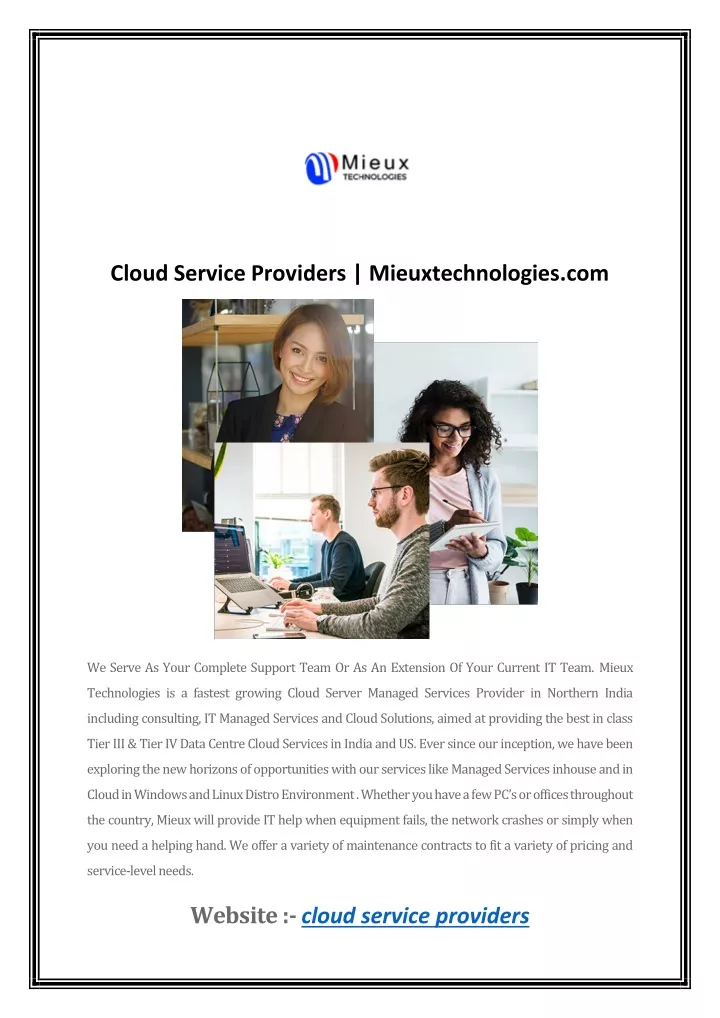cloud service providers mieuxtechnologies com