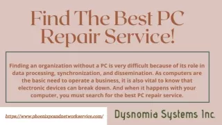 Computer Repair Services | Phoenix Pc and Network Service