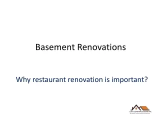 Basement Renovations