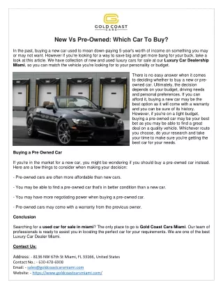 Luxury Car Dealership Miami