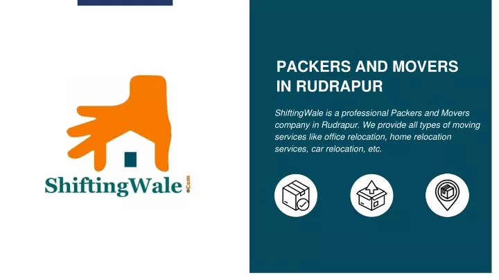 packers and movers in rudrapur