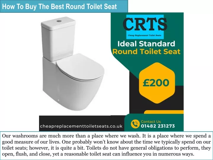 how to buy the best round toilet seat