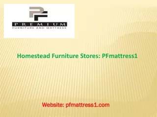 Homestead Furniture Stores