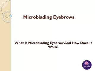 Microblading Eyebrows