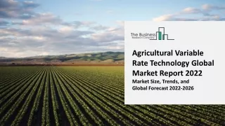 agricultural variable rate technology global