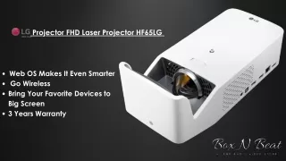 LG Projector FHD Laser Projector HF65LG