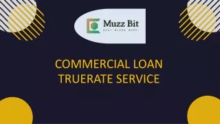 Apply Commercial Loan Truerate Services