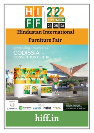 Hindustan International Furniture Fair